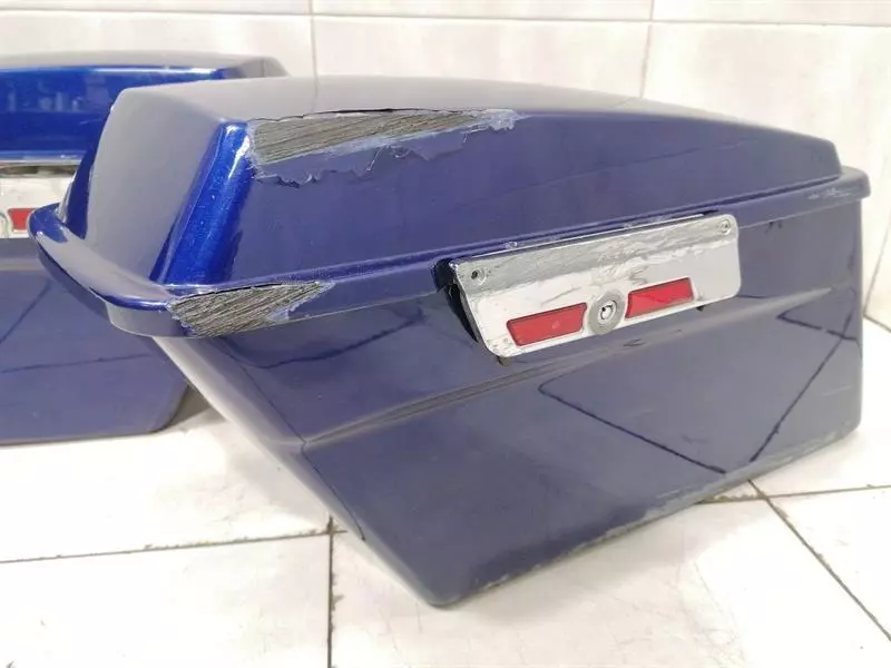 HARLEY-DAVIDSON Saddle Bag Set 90752-93 AUDIO SPEAKERS PIONEER ALPINE AMPLIFIER - Image 4