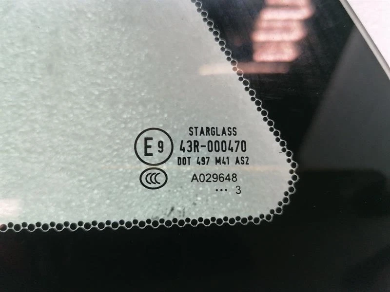 ASTON MARTIN VANTAGE Right Rear Quarter Glass 6G33-C29750-BA Türscheibe Rechts - Image 5