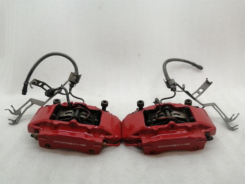 PORSCHE BOXSTER 718 Rear Caliper Set 98135205212 Bremssattel Hinten GTS BREMBO