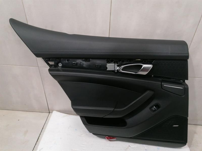 PORSCHE Panamera 970 Door card Rear Left 97055591300 Türverkleidung Hinten LEDER