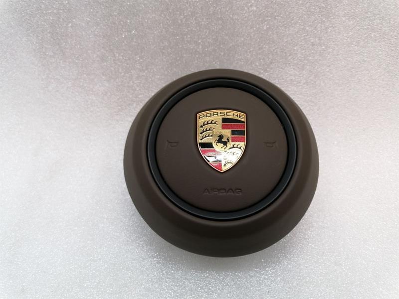 PORSCHE TAYCAN 9J Modul 971880201AD IY4 Steering wheel Module  IY4 BROWN