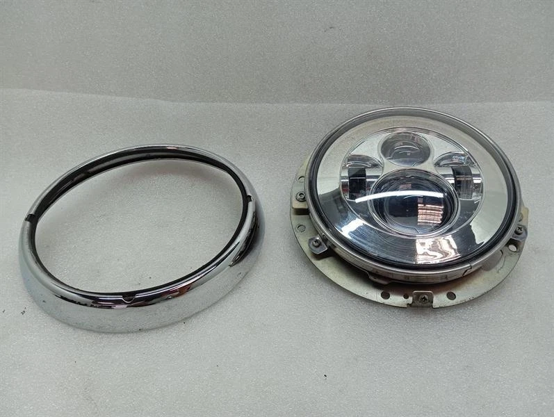 HARLEY-DAVIDSON 7” Head Light  Vorne Scheinwerfer CHROME LED - Image 2
