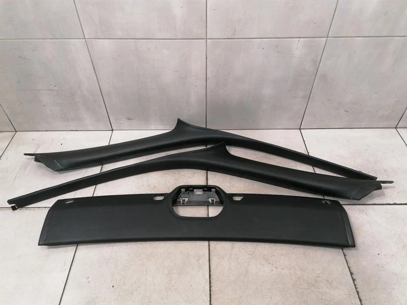 PORSCHE 911 996 Targa Overhead Cover Set 99655505905 Dachhimmel EXTENDED LEDER