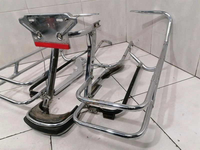 HARLEY-DAVIDSON SADDLEBAG GUARD CHROME 49188-97 Halter Träger Kofferschutzbügel - Image 6