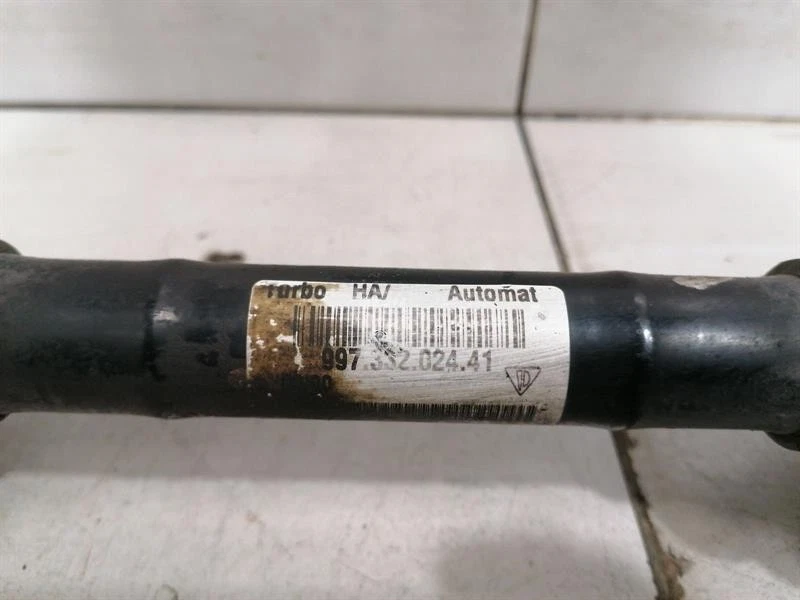 PORSCHE 911 997 TURBO AT Left Rear Drive Shaft 99733202441 Antriebswelle Hinten - Image 5