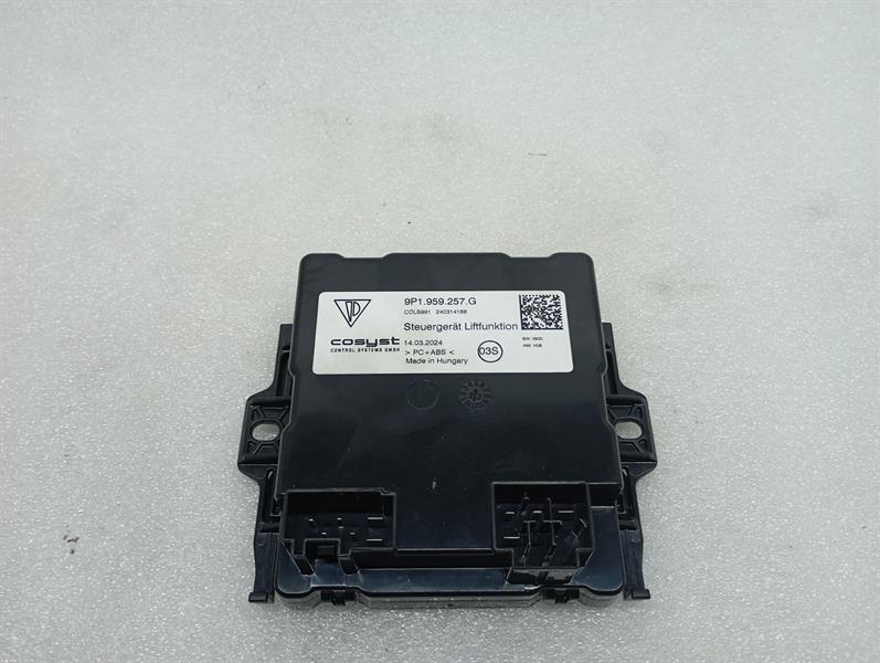 PORSCHE CAYMAN 718 Electronic module 9P1959257G front axle LIFT Steuergerät