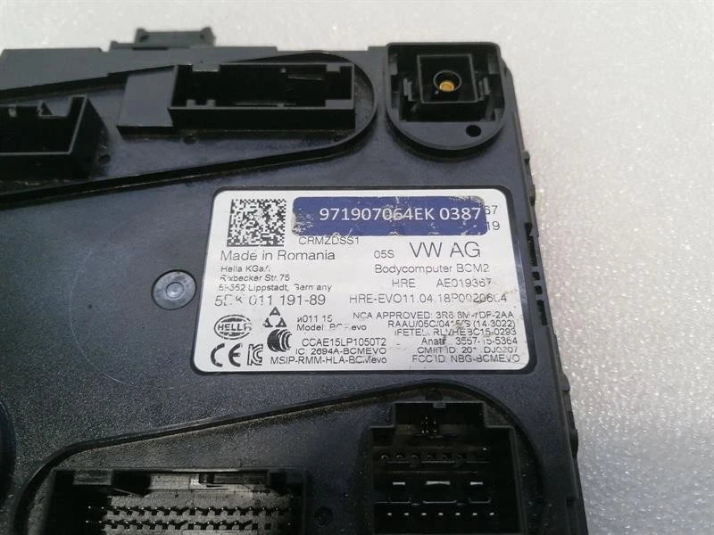 BENTLEY CONTINENTAL GT 18-24 3S 3SD Rear BCM module 971907064EK Steuergerät BCM2 - Image 4