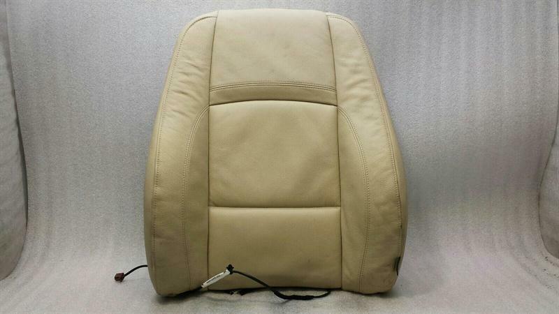 BMW 3 Series E92 Front Left Seat Backrest 7253097 Sitz Vorne Links Leder Beige