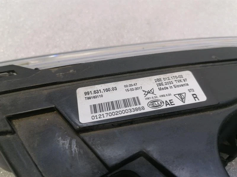 PORSCHE 911 991 DRL Daytime Running Light99163116003 Tagfahrlicht defects defekt - Image 3