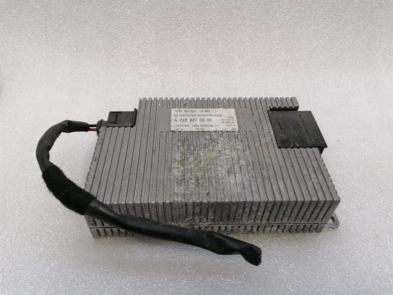 MERCEDES W222 Power converter module A2228270005 Windschutzscheibenheizung