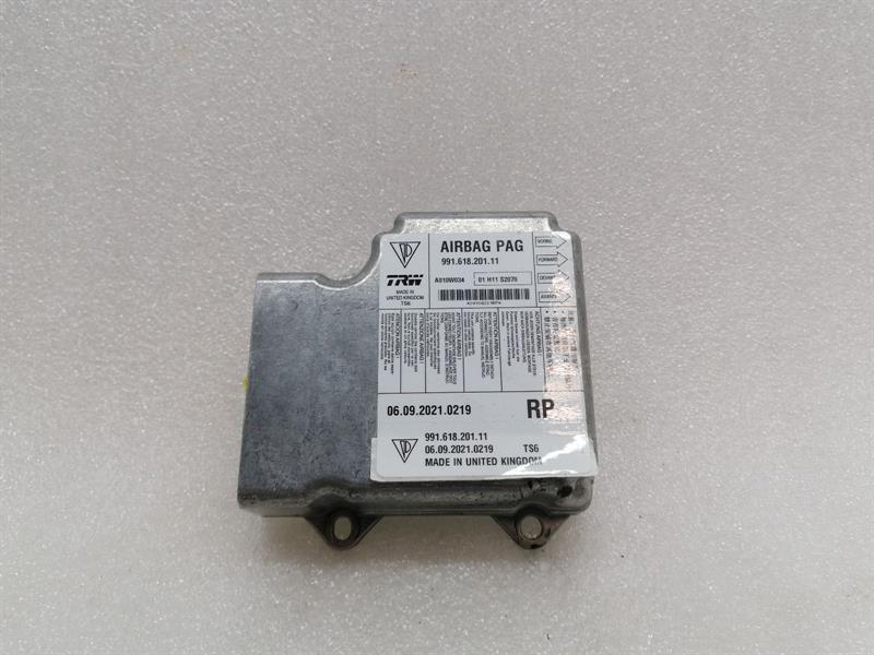 PORSCHE CAYMAN 718 GT4 Safety Module ECU 99161820111 Airsteuergerät SRS
