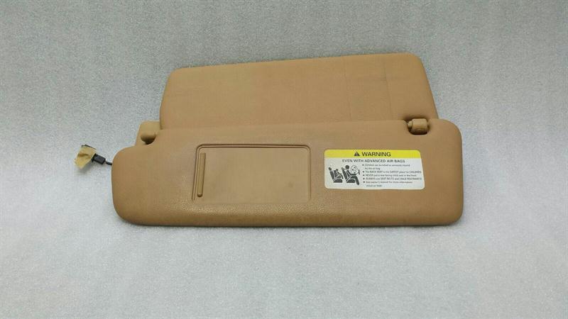 PORSCHE CAYENNE 957 Left Sun visor 955731147035G6 Sonnenblende Blende LI LEDER