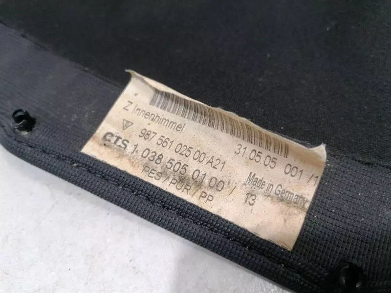 PORSCHE BOXSTER 987  Roof Lining 98756190500 Dachhimmel - Image 5