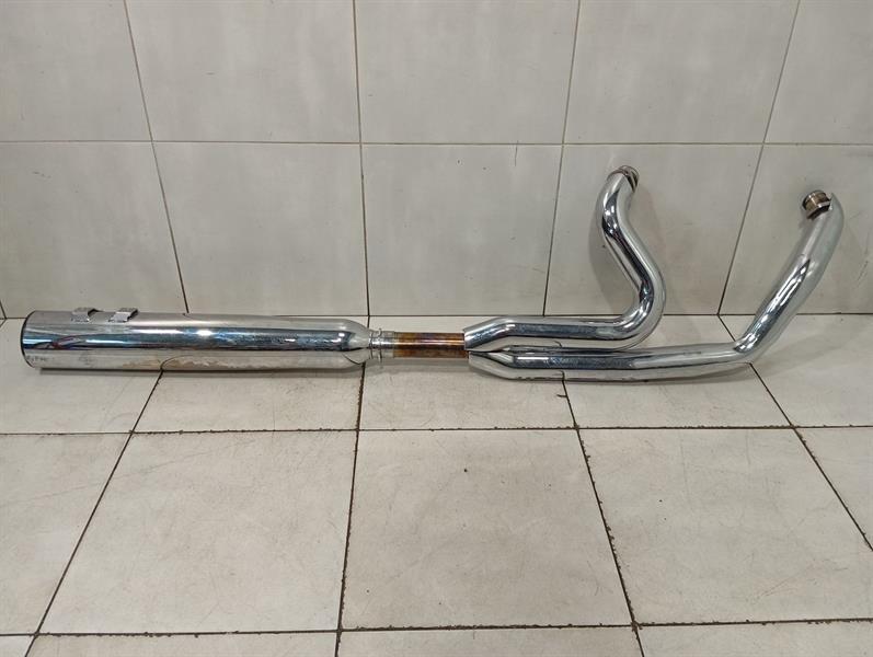 HARLEY-DAVIDSON TOURING TWIN CAM ENGINE Exhaust silencer 98-17 Auspuff COBRA