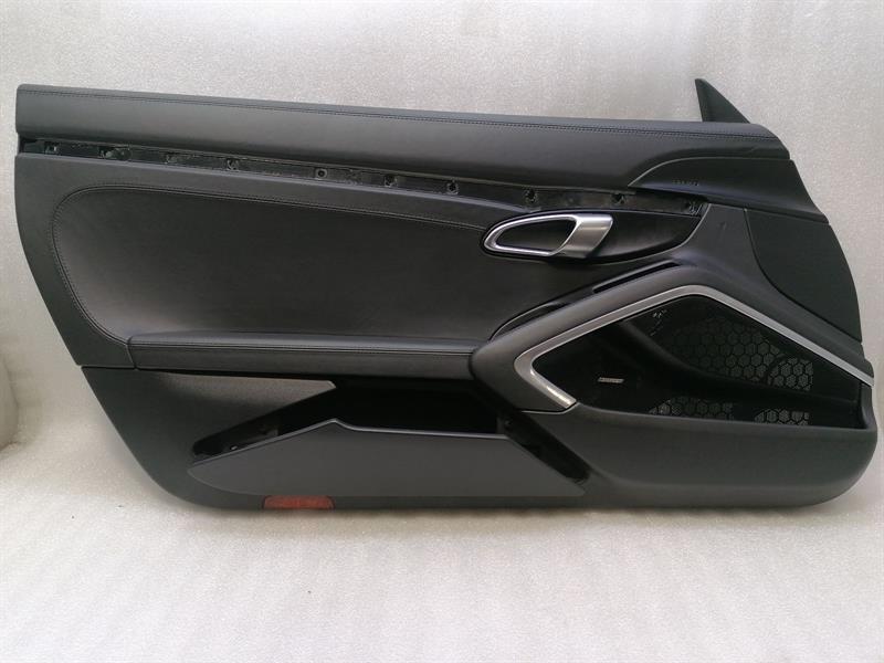 PORSCHE CAYMAN 718 Door card Left 99155540100 Türverkleidung LEDER LEATHER BOSE