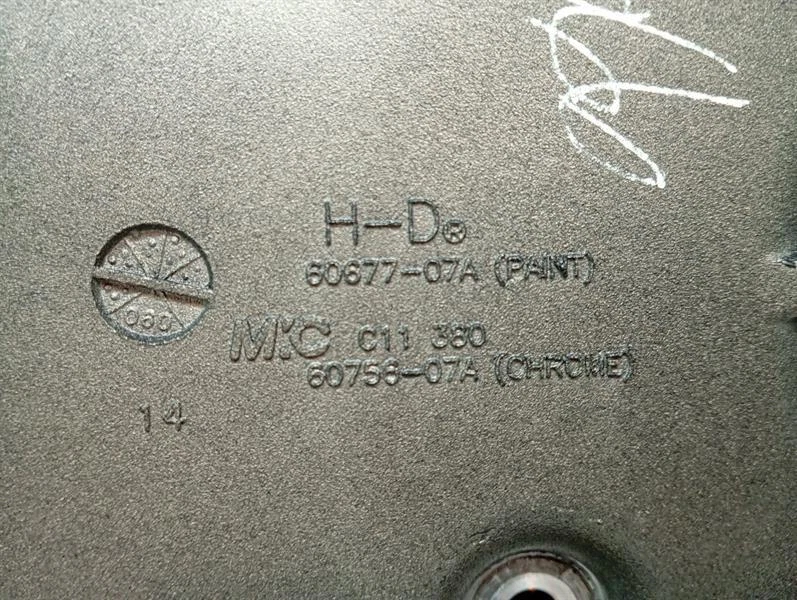 HARLEY-DAVIDSON 60756-07A 60685-07 PRIMARY COVER Kupplung verkleidung CHROME - Image 6