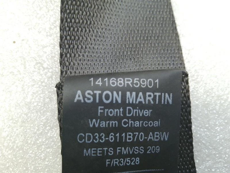 ASTON MARTIN DB9 Volante Front seatbelt CD33-611B70-ABW Sicherheitsgurt Gurt - Image 5