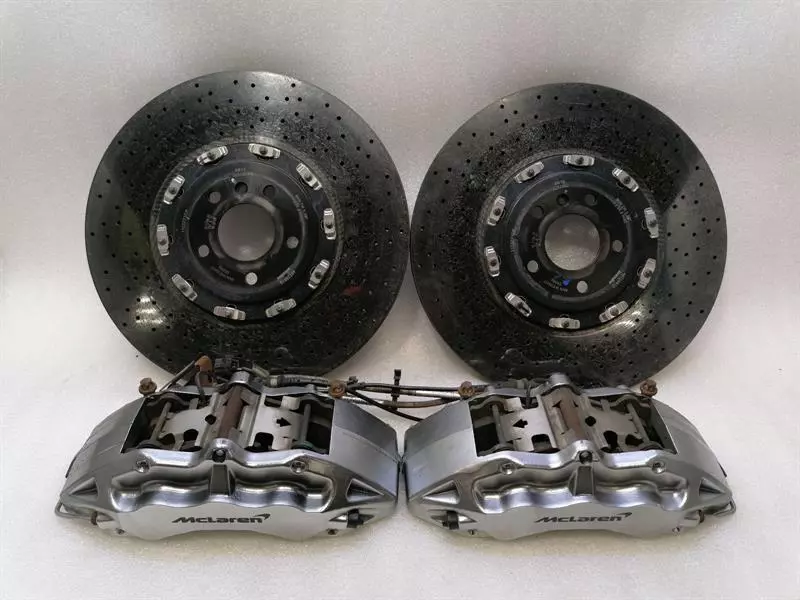McLaren 570S Spider FRONT Brake caliper SET CARBON CERAMIC 11C0063CP Bremssattel - Image 3
