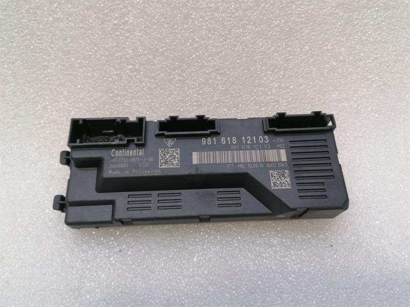 PORSCHE BOXSTER 981 Electronic module 98161812103 Steuergerät CABRIO CONVERTIBLE