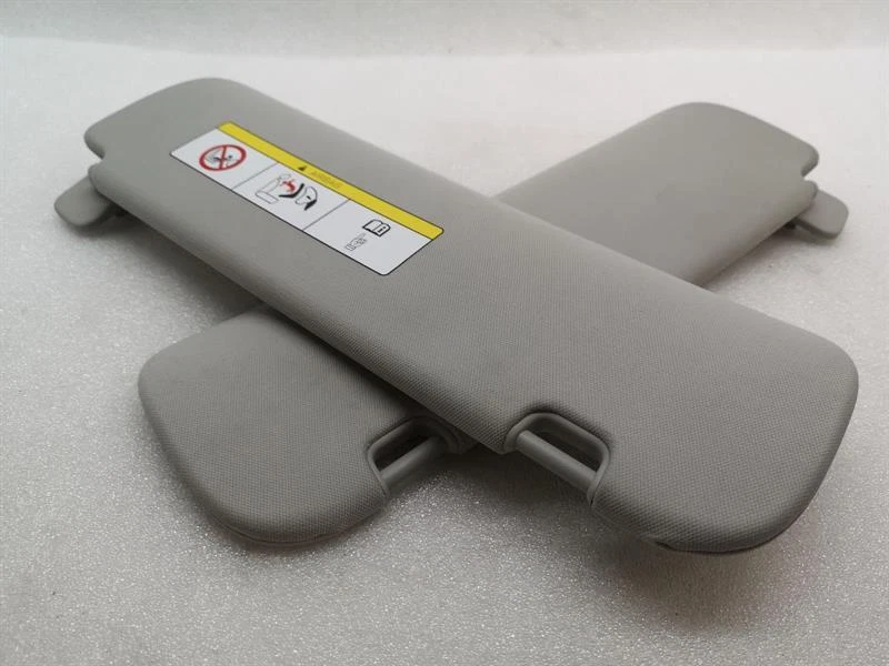 TESLA MODEL 3 LONG RANGE Sun visor set 1088740-06-F Sonnenblende Blende - Image 3