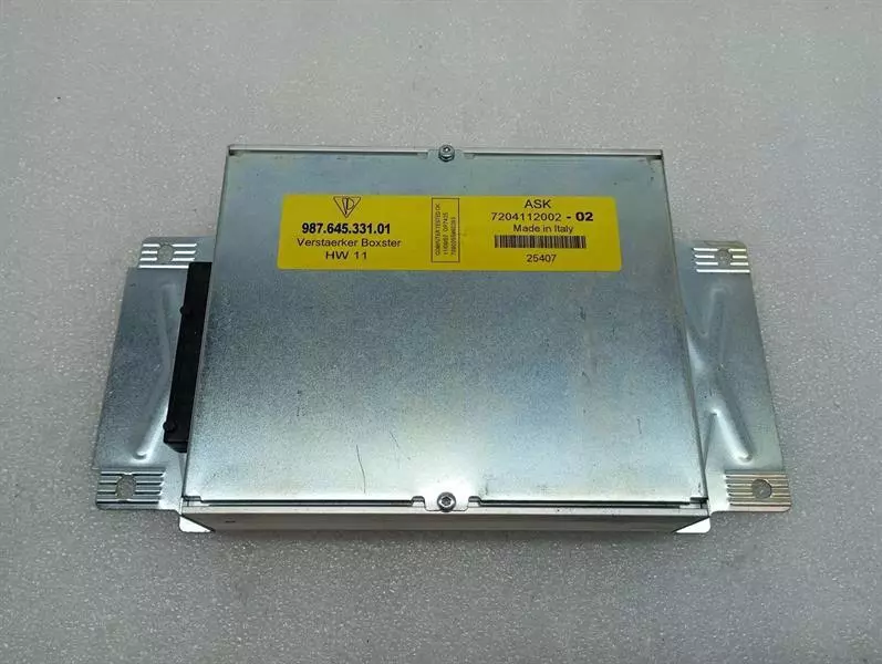 PORSCHE BOXSTER 987 Amplifier 99764533101 Verstärker ASK - Image 2
