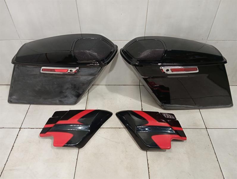 HARLEY-DAVIDSON TOURING Saddle Bag AFTERMRKET STRETCHED Satteltasche 14-24