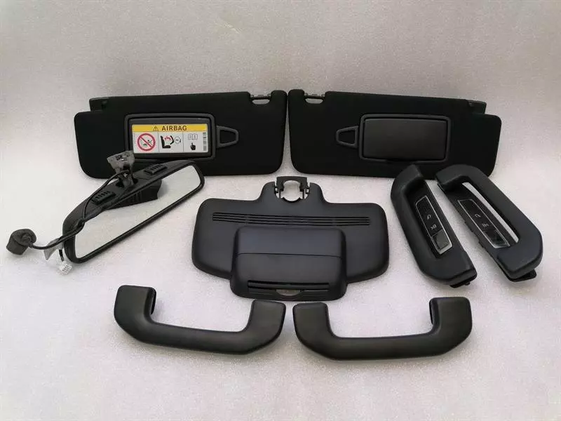 MERCEDES S-class W222 Sun visor + Mirror Set A2228100210 Sonnenblende Schwarz