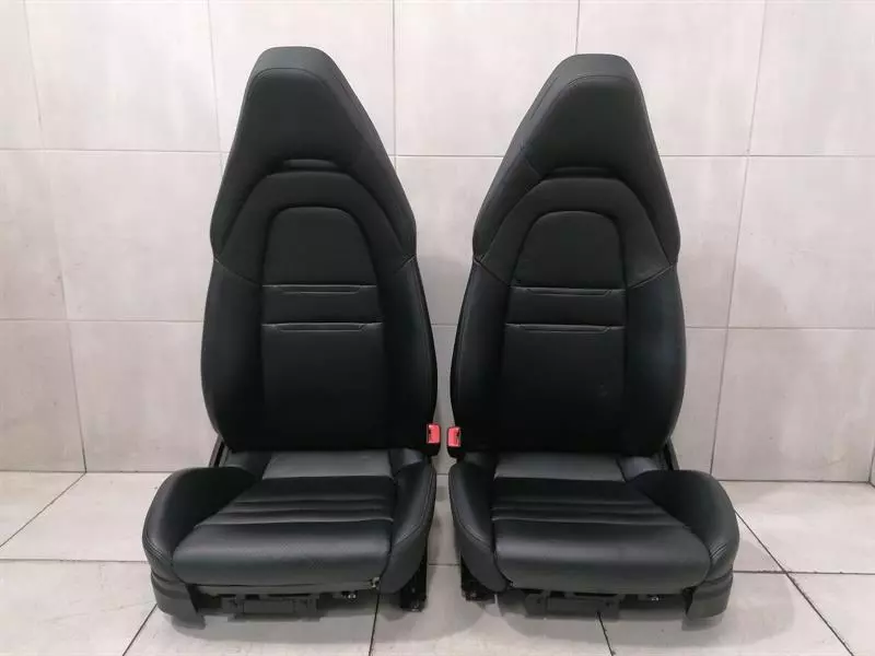PORSCHE Panamera 971 12-WEG 12-WAY SEATS SITZE LEDER SCHWARZ BEHEIZT
