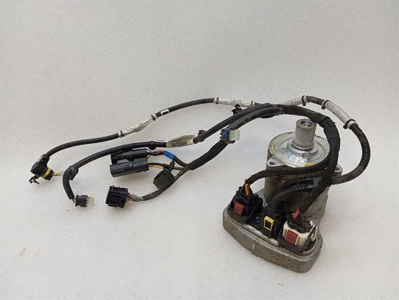 JAGUAR i-PACE X590 EV400 Power Steering Rack M9D3-3200-BD Lenkgetriebe RHD MOTOR - Image 4