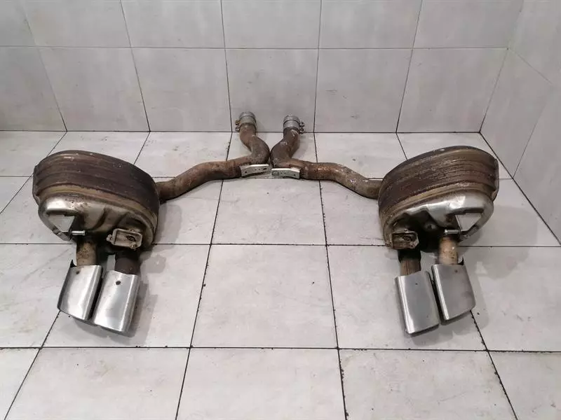 PORSCHE Panamera 971 Exhaust 971253608BY Auspuff Endschalldämpfer CVD 971 TURBO