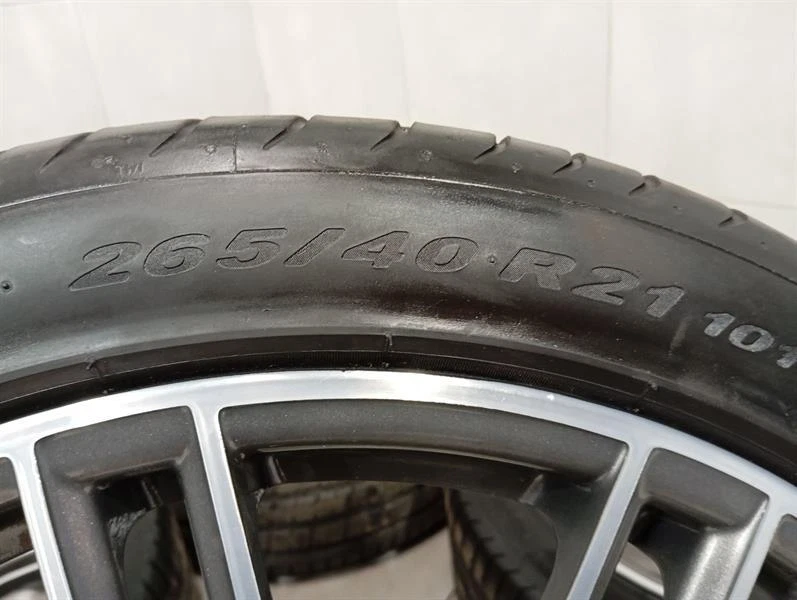 21 PORSCHE MACAN 95B Turbo IV Alloy Wheel Set 95B601025DN Alufelge 95B601025DP - Image 7