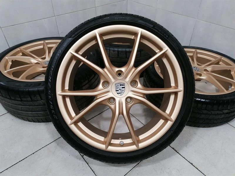 20 PORSCHE CAYMAN 718 982 Alloy Wheel SET SATZ 982601025AJ Alufelge 10J 8J - Image 2