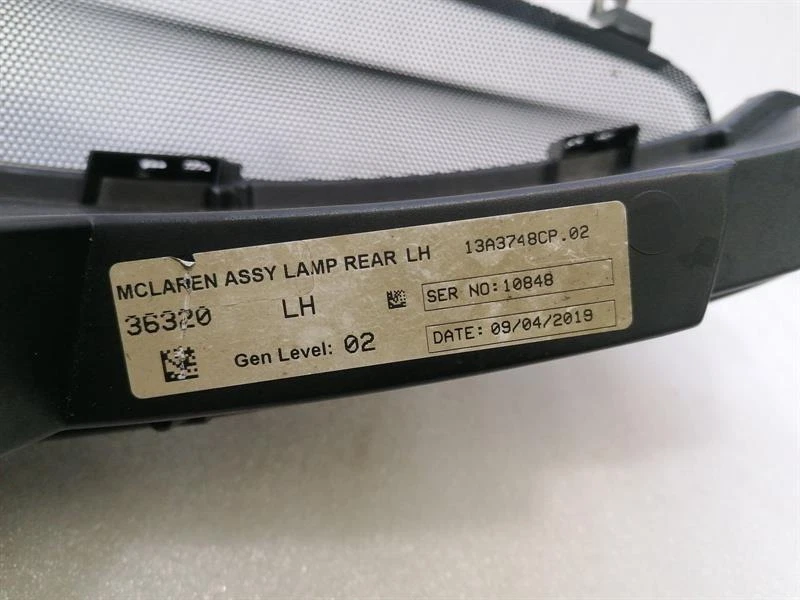 McLaren 600LT Spider Left Rear Light 13A3748CP Rückleuchte Hinten Links + MESH - Image 7