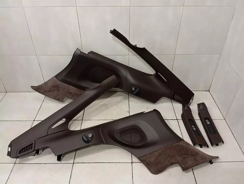 PORSCHE 911 997 Quarter Cover Set 99755507201 FSG Verkleidung Satz COCOA LEATHER