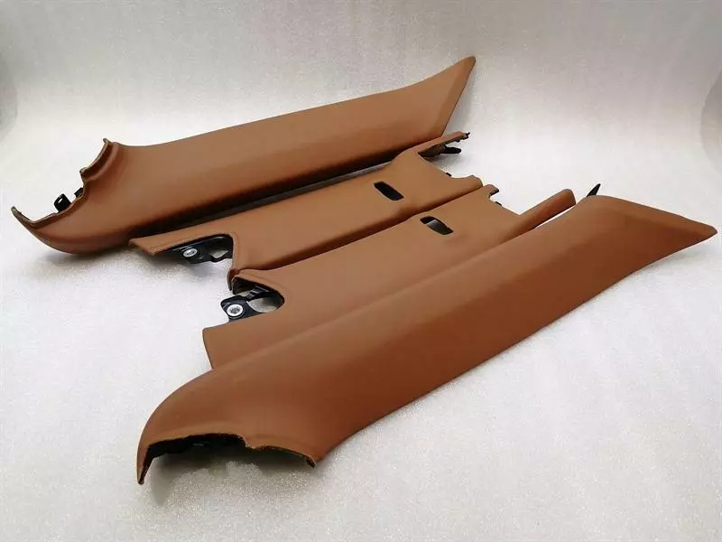 PORSCHE 911 991 99155545601 ZIMTBRAUN LEDER A-SÄULE SATZ EXCLUSIVE CABRIO SATZ - Image 2