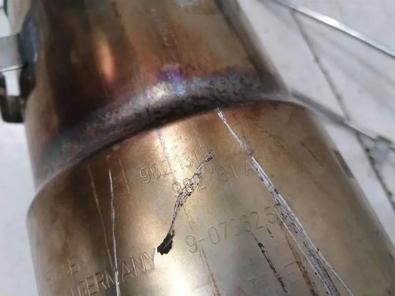 PORSCHE  BOXSTER 718 Catalytic Converter 982254400AF Katalysator 20-24 OPF - Image 3