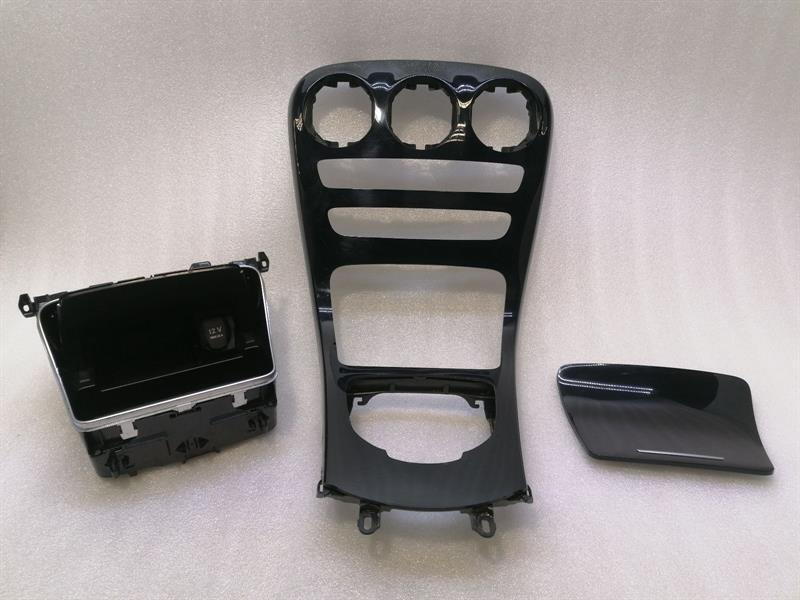 MERCEDES C Class W205 Center Veneer set A2056803905 Leiste Abdeckung