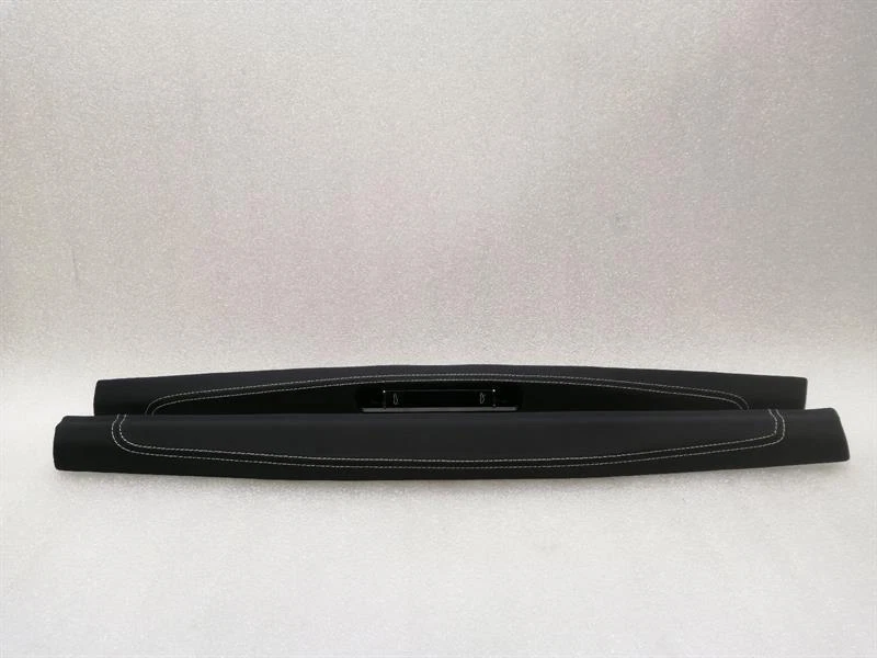 PORSCHE 991 GTS TURBO CXX Door Sill 991555121001E0 LEATHER SILVER STITCHING RHD