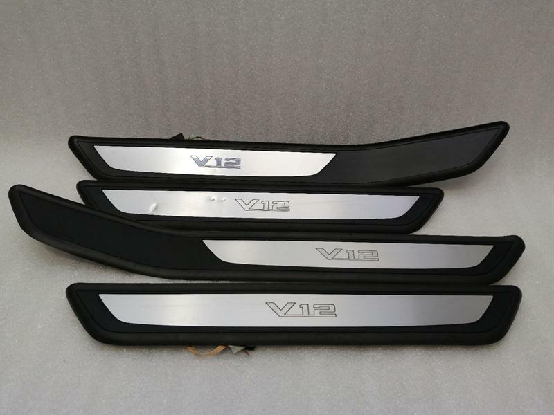 BMW 760Li F02 Door Sill V12 Set Illuminated 7190974 Einstiegsleiste V12 Satz