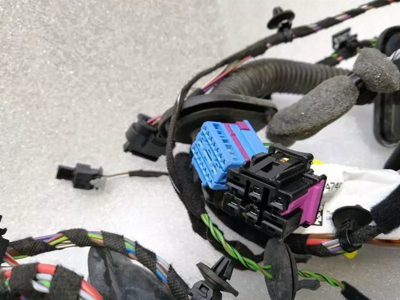 2 PORSCHE 911 991 Door Wiring Loom POWER FOLD MIRRORS Kabelbaum KLAPPBAR SPIEGEL - Image 4