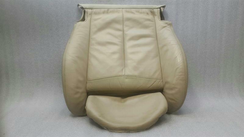 BMW 6 Series E63 Front Left Seat Lower 7117030 Sitz Vorne Links Leder Creambeige
