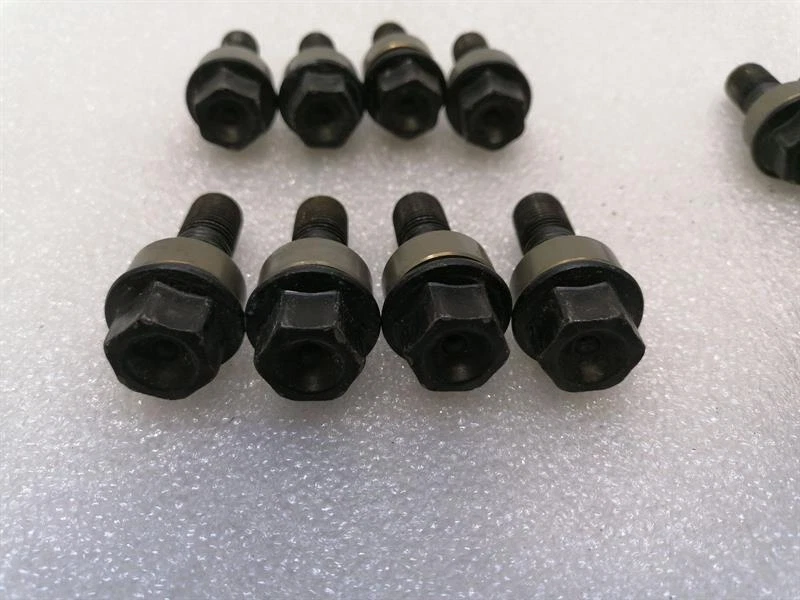 PORSCHE CAYMAN 718 WHT006980C SET OF WHEEL BOLTS lockable WHT006978 RADSCHRAUBEN - Image 5