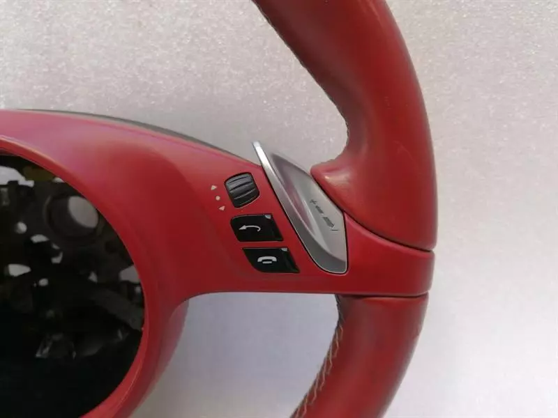PORSCHE 911 997 Steering Wheel 99734780333 Lenkrad CARRERA RED HEATED BEHEIZT - Image 3
