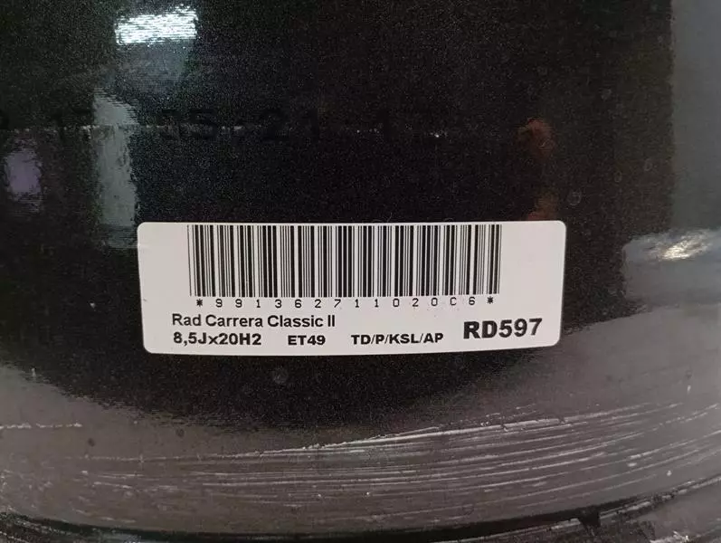 PORSCHE 911 991 Alloy Wheel 99136271102 Alufelge Carrera Classic II 8,5J 20 ET49 - Image 7