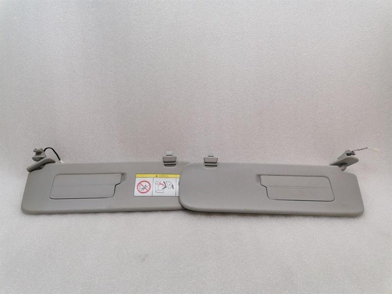 TESLA MODEL 3 LONG RANGE Sun visor Set 1088740-06-F Sonnenblende Blende Satz