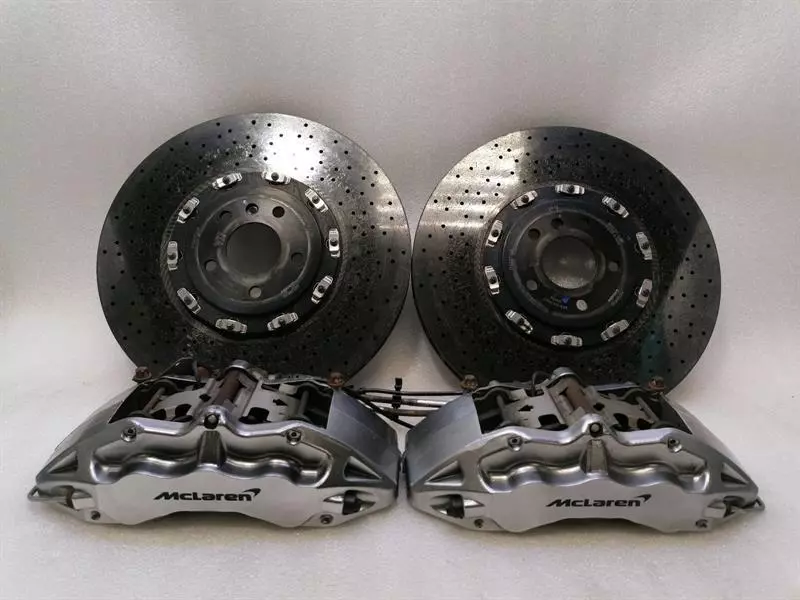 McLaren 570S Spider FRONT Brake caliper SET CARBON CERAMIC 11C0063CP Bremssattel - Image 2