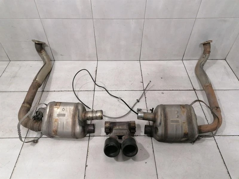 PORSCHE BOXSTER 718  Exhaust silencer 982251187J Auspuff Endschalldämpfer XLX