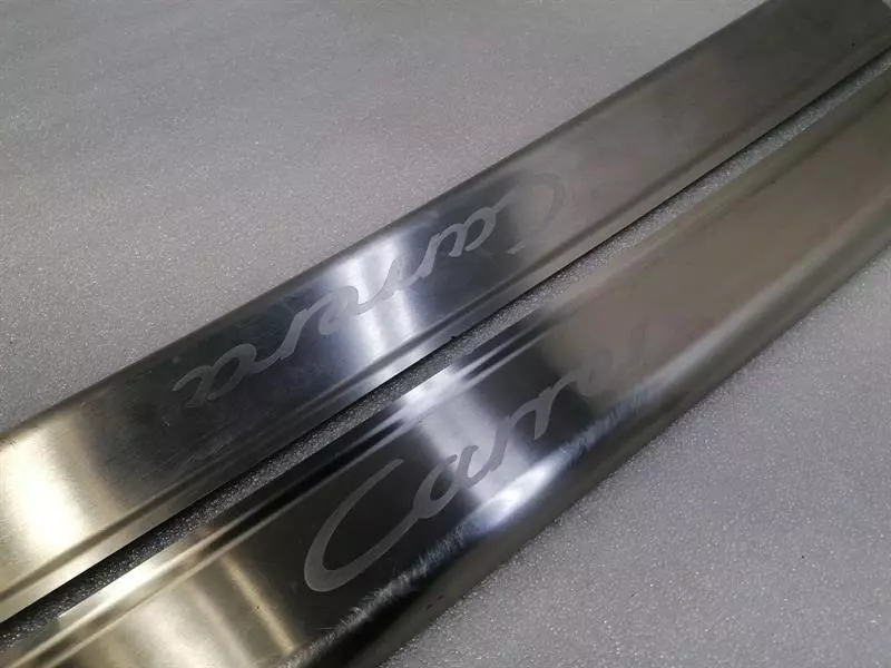 PORSCHE 911 996 Door Sill 99655130300 ALU Einstiegsleiste ALUMINIUM CARRERA - Image 5