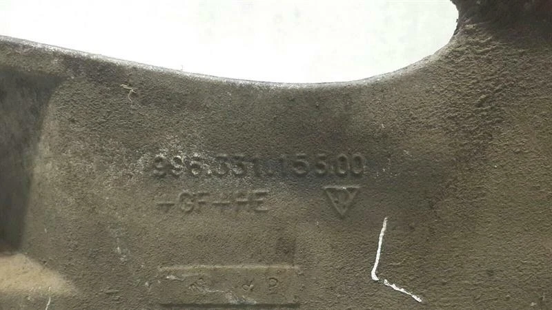 PORSCHE 911 996 Left Subframe Rear 99633105502 Achsrahmen Hinterachse Links - Image 5