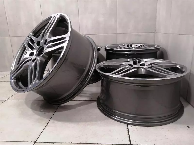 19 PORSCHE 911 997 Alloy Wheels 99736215605 "Turbo" Alufelge SATZ SET 11J 8.5J - Image 5
